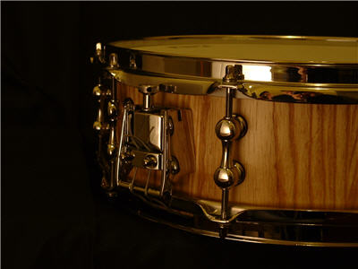 custom built snare drum